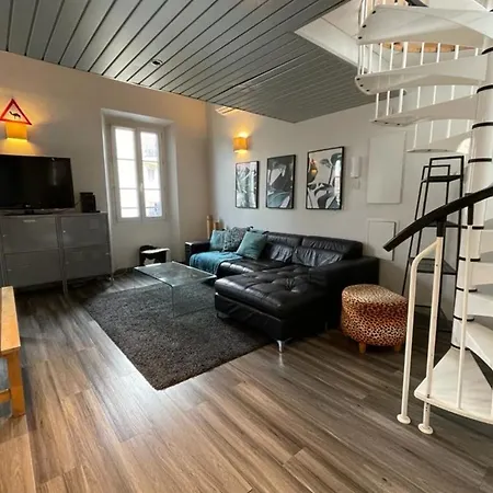Riouffe 2 Bedroom Duplex Apartment In The Center Of Cannes